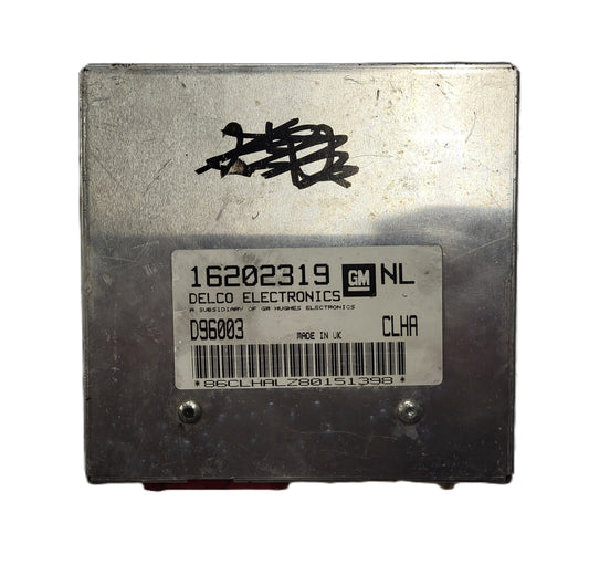 Opel ECU / 16202319 / CLHA / D96003 / DELCO