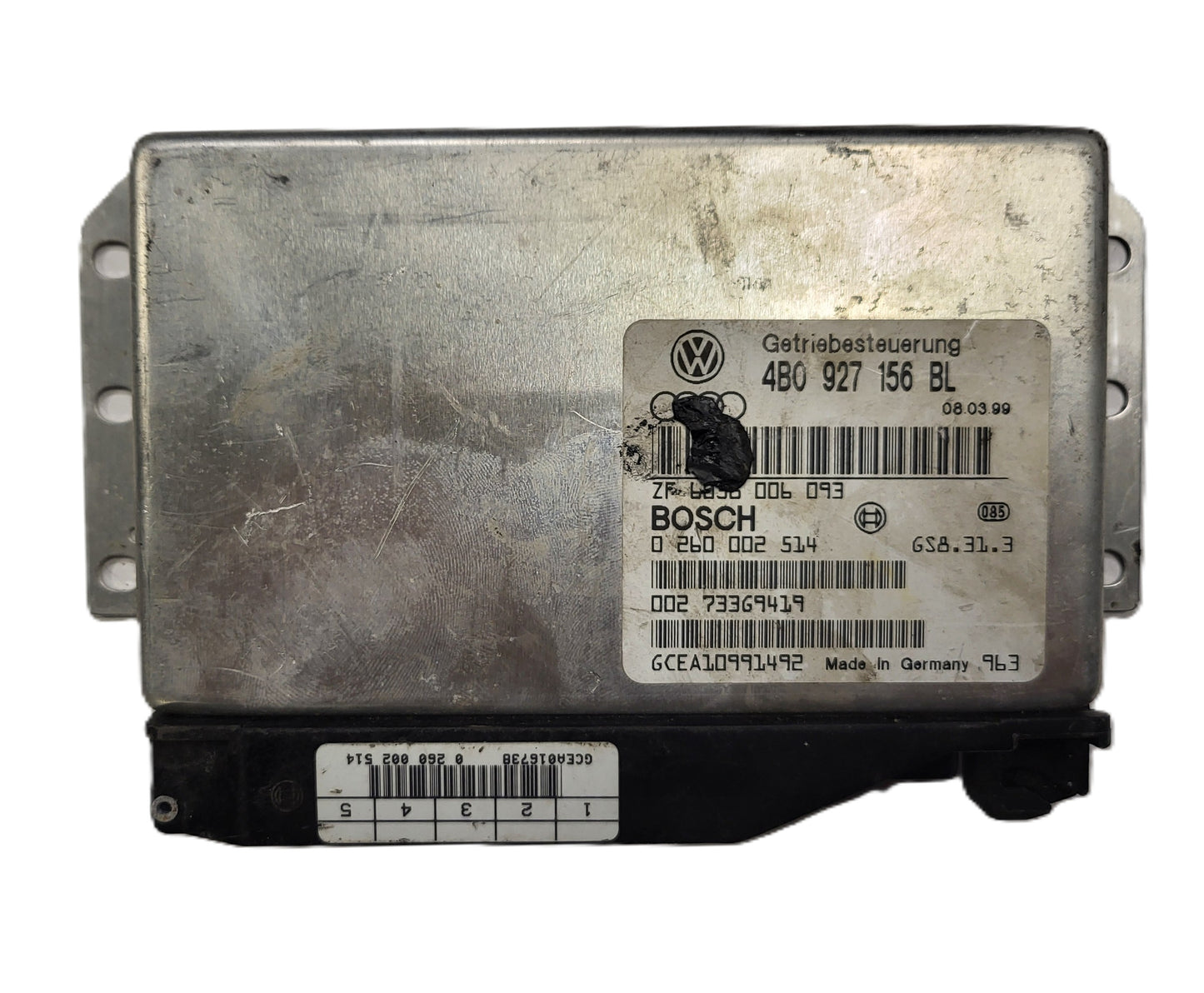 Audi Gearbox ECU / 4B0927156BL / 0260002514 / ZF6058006093 / BOSCH
