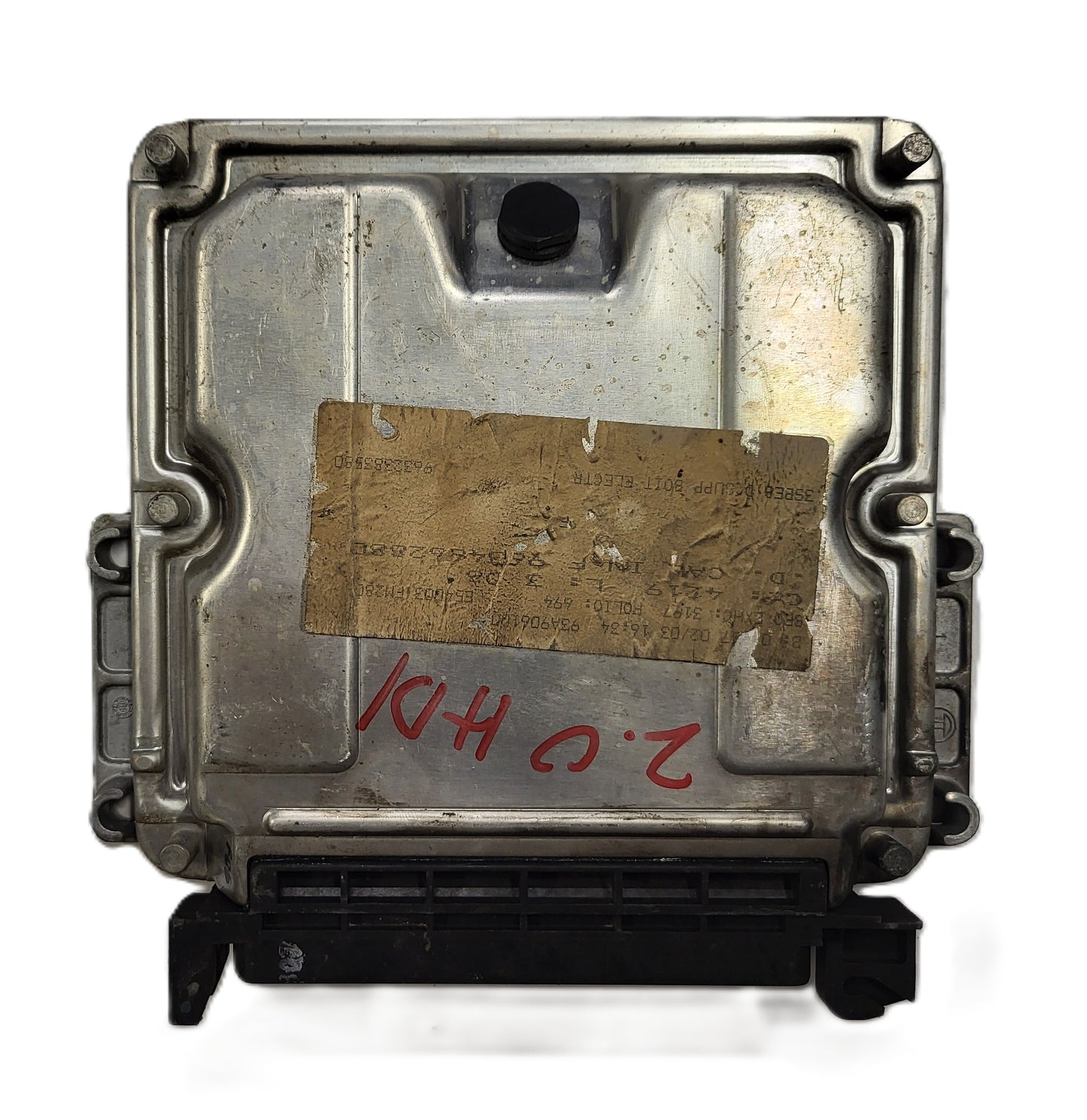Peugeot 406 ECU / 0281001782 / 9634662880 / EDC15C2 / BOSCH