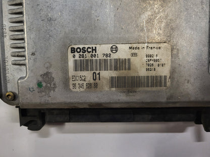 Peugeot 406 ECU / 0281001782 / 9634662880 / EDC15C2 / BOSCH