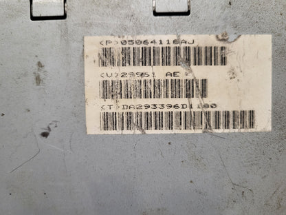 CHRYSLER JEEP AMPLIFIER ECU / P05064118AJ / 05064118AJ / 29661AE