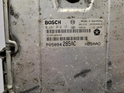 CHRYSLER VOYAGER ECU / 0281012121 / P05094285AC / BOSCH