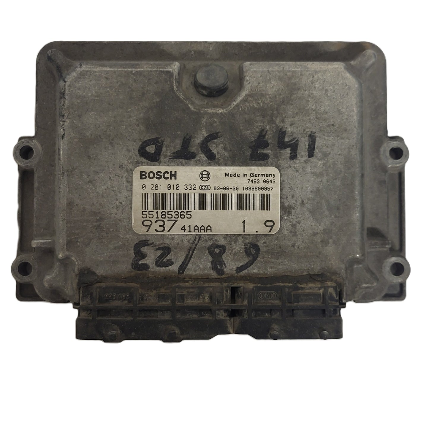ALFA 147 ECU / 0281010332 / 55185365 / BOSCH