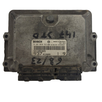 ALFA 147 ECU / 0281010332 / 55185365 / BOSCH