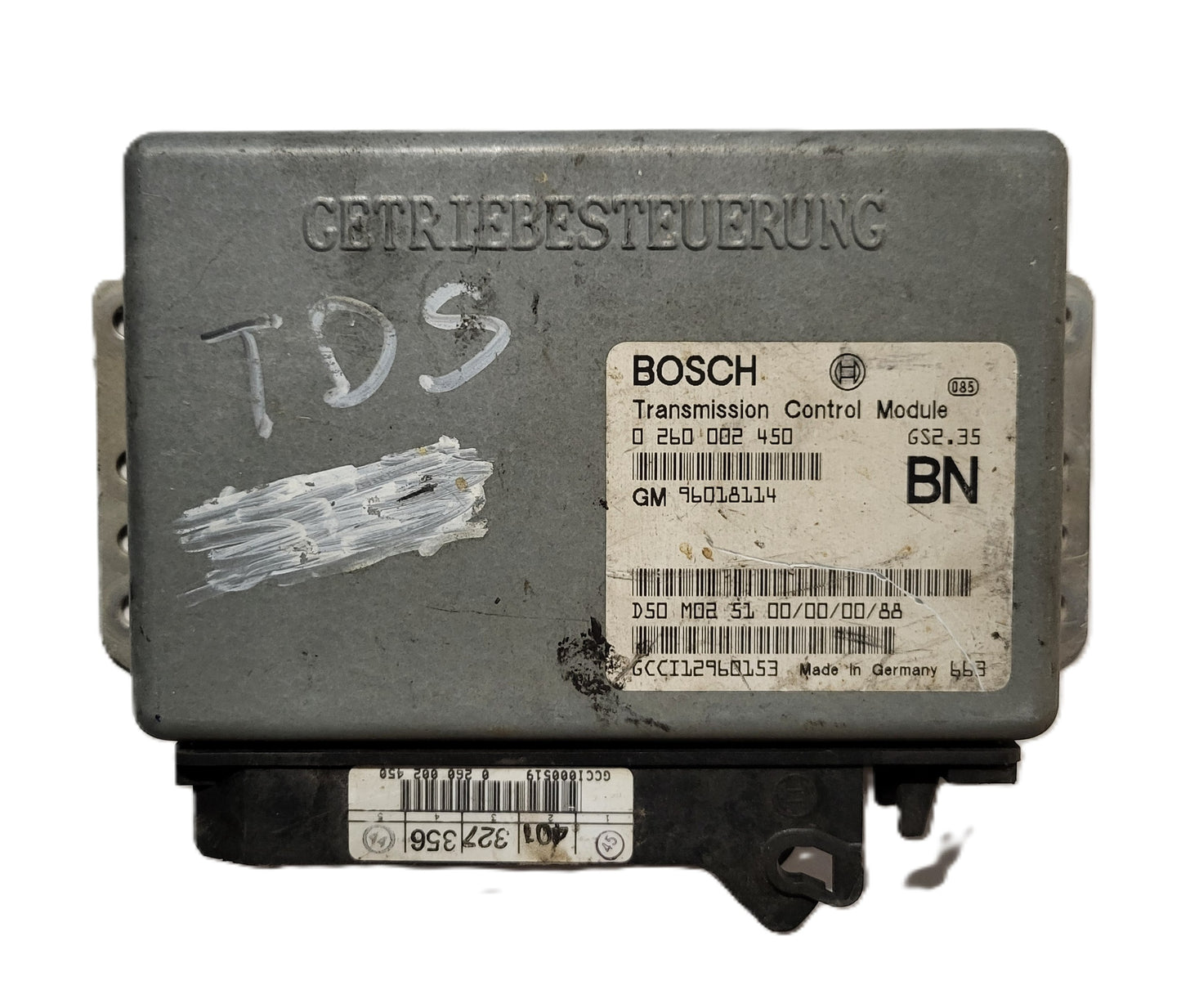 Opel Omega B ECU / 0260002450 / 96018114 / BOSCH / TRANSMISSION