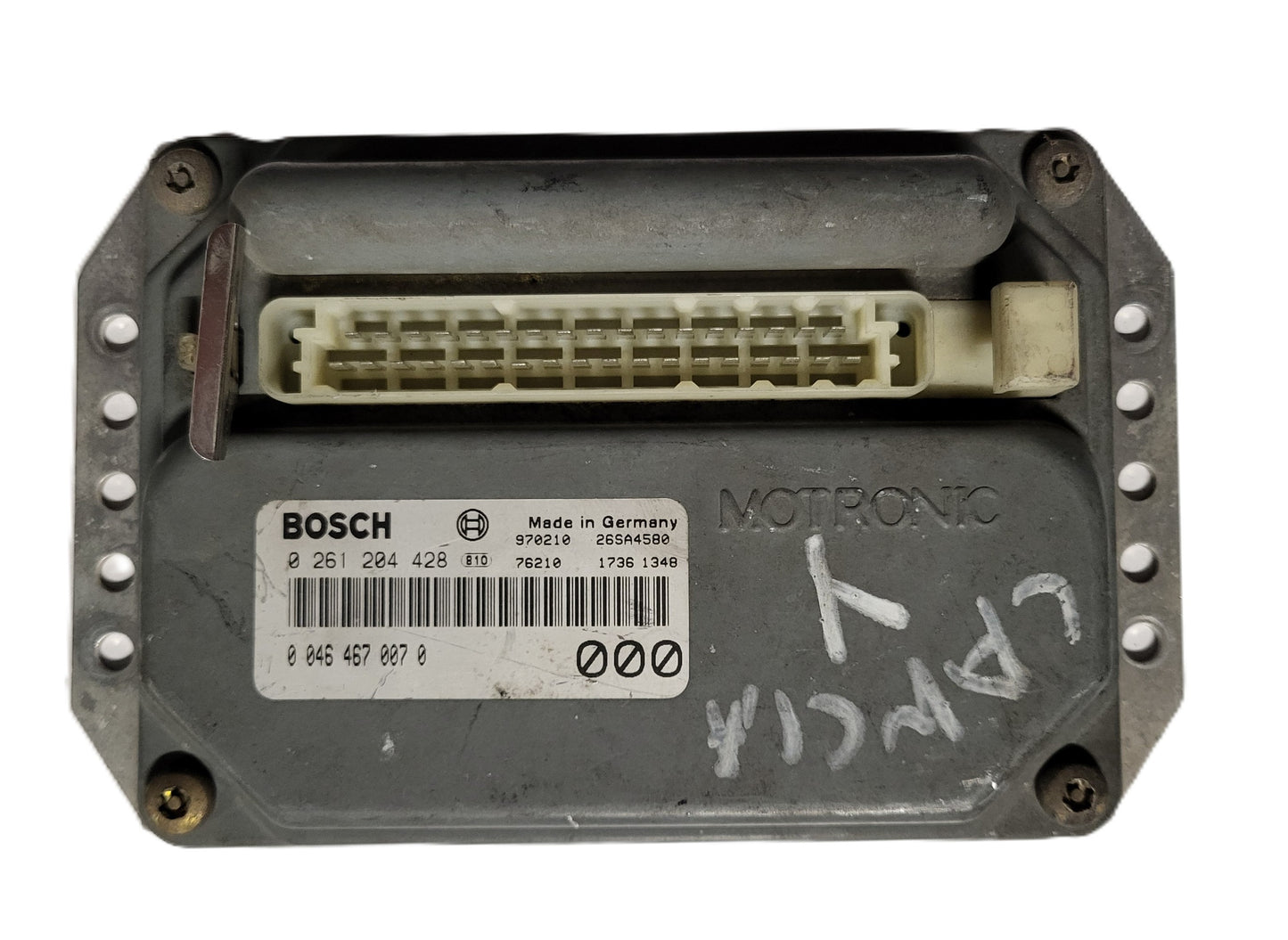 LANCIA Y DELTA ECU / 0261204428 / 00464670070 / BOSCH