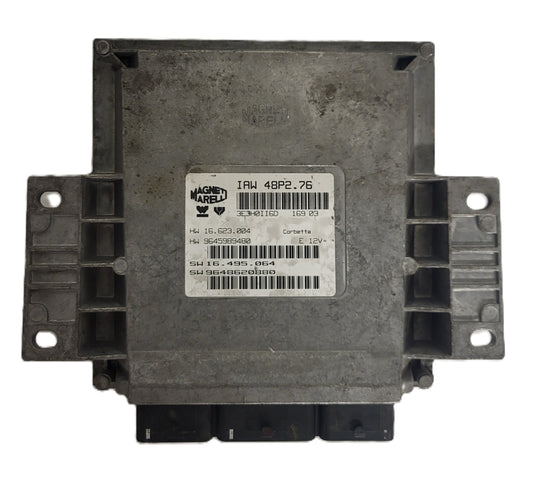 Peugeot 206 1.1 ECU / IAW 48P2.76 / SW 9648620880 / HW 9645989480