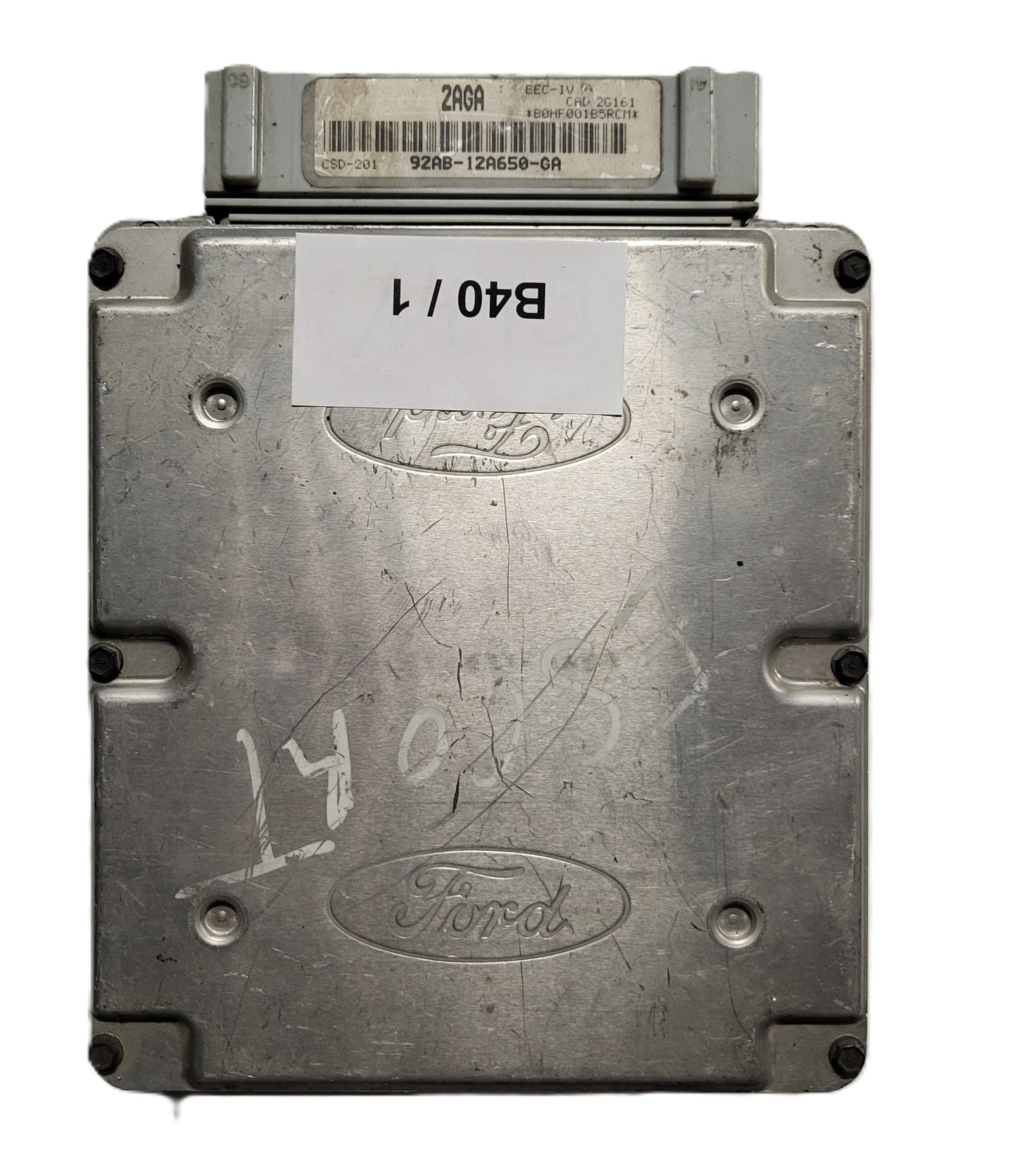 Ford Fiesta ECU / 92AB-12A650-GA / 2AGA / CSD-201 / EEC-IV