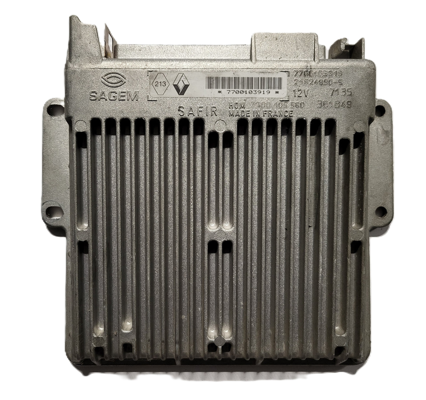 Renault ECU / 7700103919 / 7700103919 / 21624890-5 / HOM 7700105560 / SAGEM