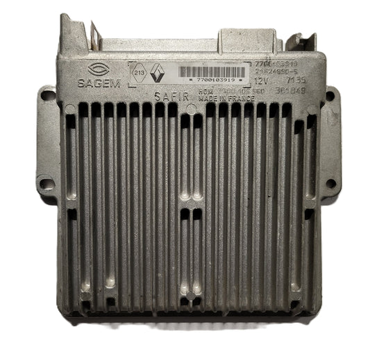 Renault ECU / 7700103919 / 7700103919 / 21624890-5 / HOM 7700105560 / SAGEM