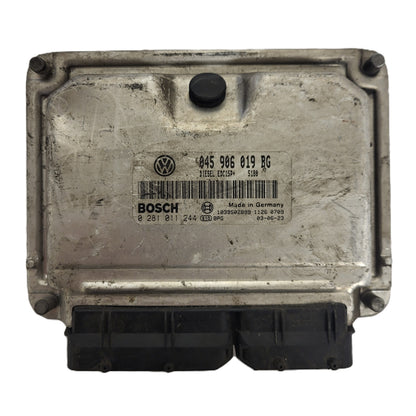 VW ŠKODA ECU / 045906019BG / 0281011244 / EDC15P+ / BOSCH - B40-06 - 1