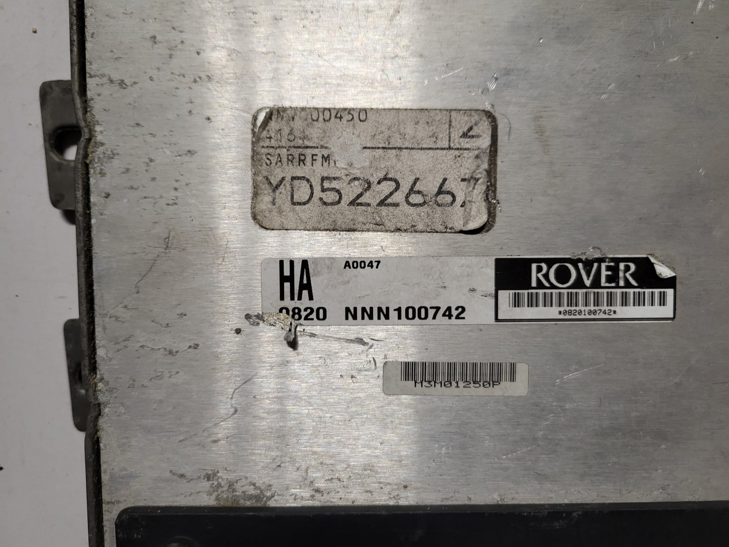 ROVER MG ZR 25 45 200 ECU / NNN100742 / HA