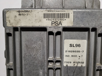 Peugeot Citroen Nissan ECU / 9629372880 / 21626035-7 / SAGEM