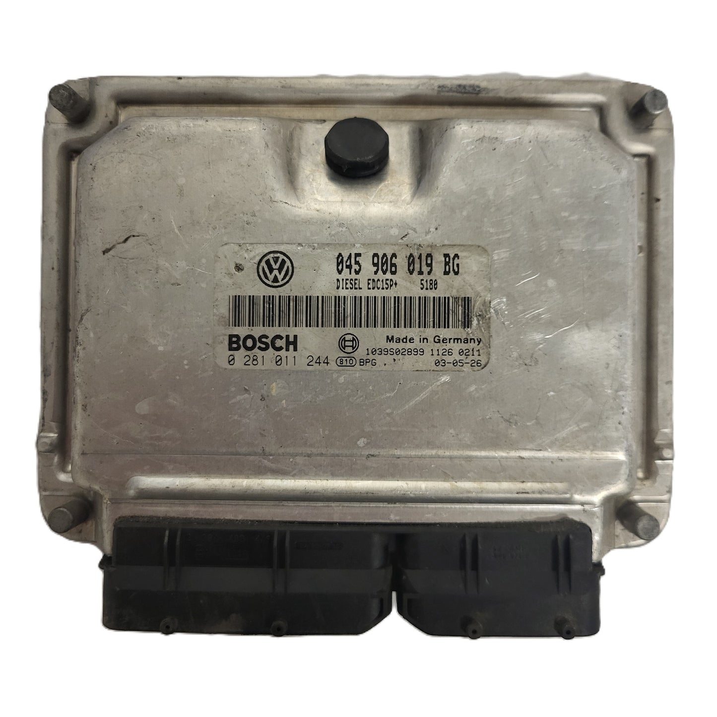 VW ŠKODA ECU / 045906019BG / 0281011244 / EDC15P+ / BOSCH