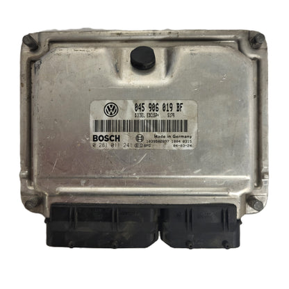 VW POLO ECU / 045906019BF / 0281011241 / EDC15P+ / BOSCH - B40-16 - 1