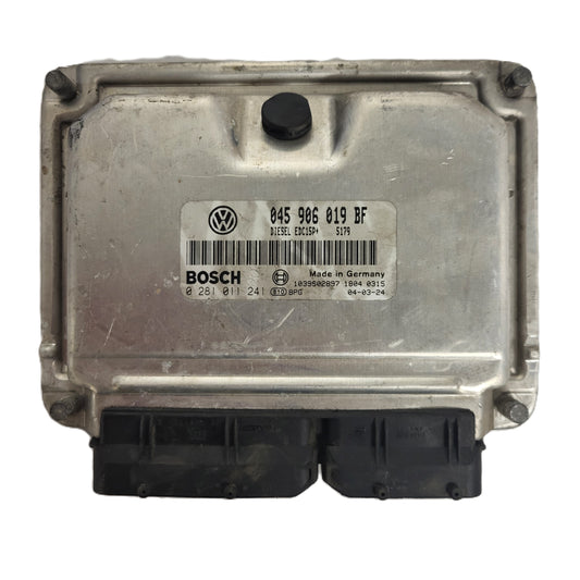 VW POLO ECU / 045906019BF / 0281011241 / EDC15P+ / BOSCH