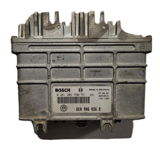 SEAT IBIZA VW ECU / 0261203750/751 / 6K0906026B / BOSCH