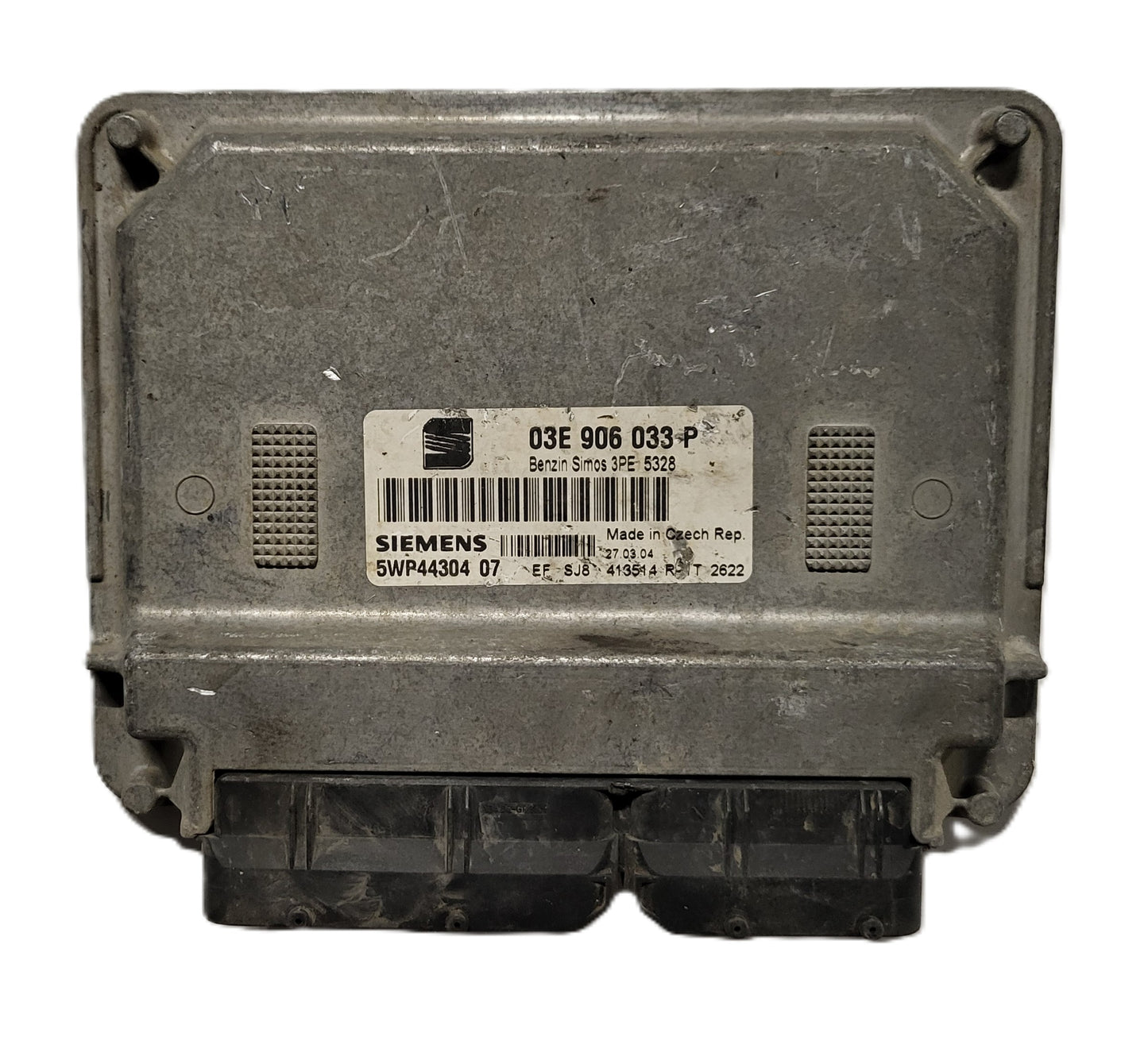 SEAT IBIZA ECU / 03E906033P / 5WP44304 07 / SIEMENS