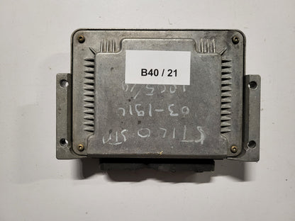3x Fiat STILO 1.9 ECU / 0281011421 / 55188214 / BOSCH BULK STOCK