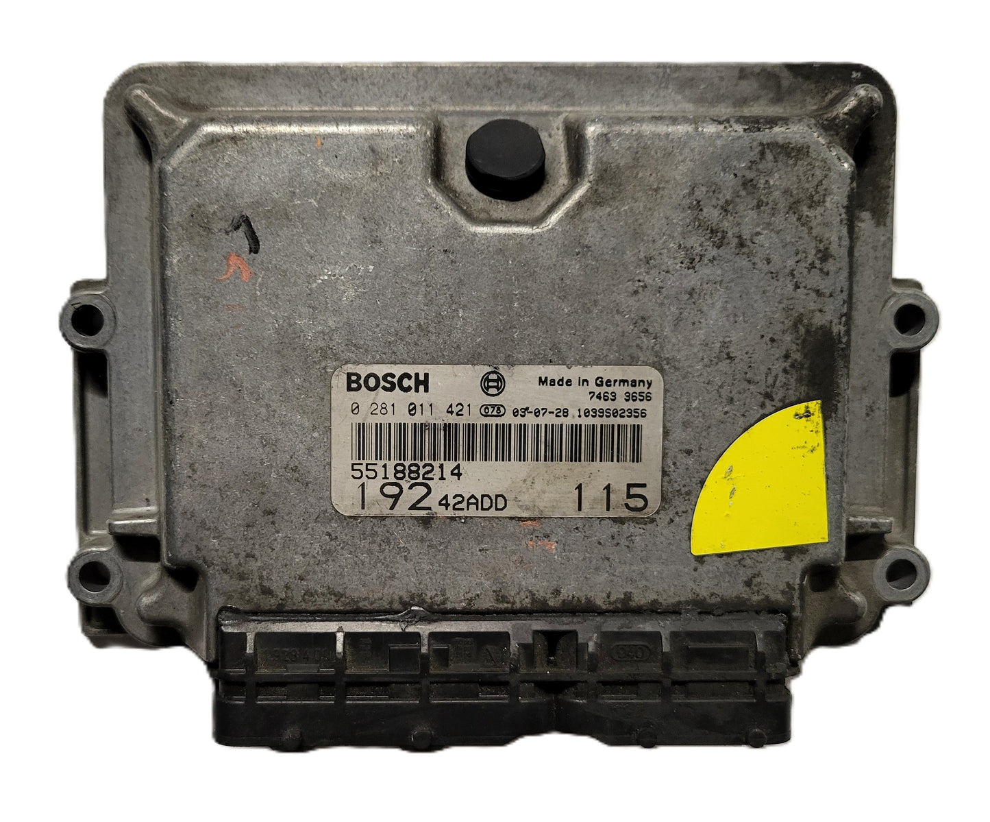 Fiat STILO 1.9 ECU / 0281011421 / 55188214 / BOSCH