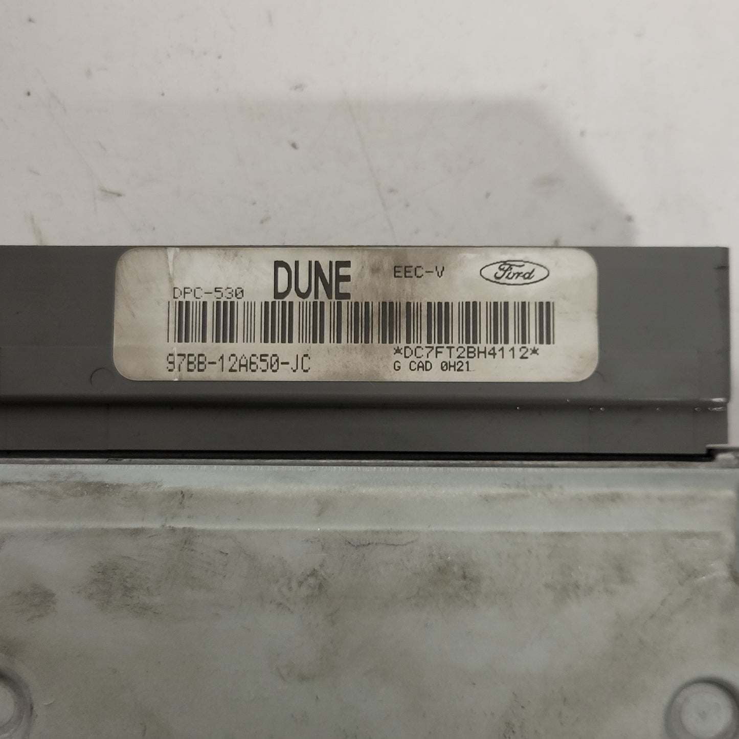 FORD MONDEO ECU / 97BB-12A650-JC / EEC-V / DPC-530 / DUNE / 97BB12A650JC