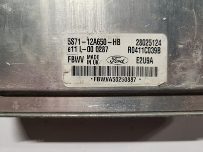 Ford ECU / 5S71-12A650-HB / 5S7112A650HB / 28025124 / R0411C039B / FBWV / DELPHI