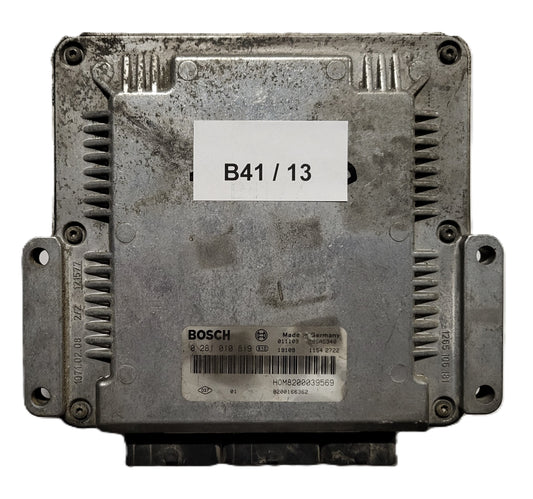 RENAULT ECU / 0281010819 / 8200039569 / 8200166362 / BOSCH