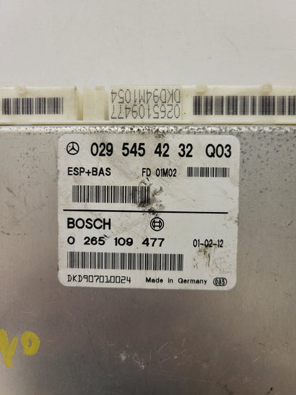 Mercedes A-Class W168 ESP ECU / 0295454232 / 0265109477 / BOSCH