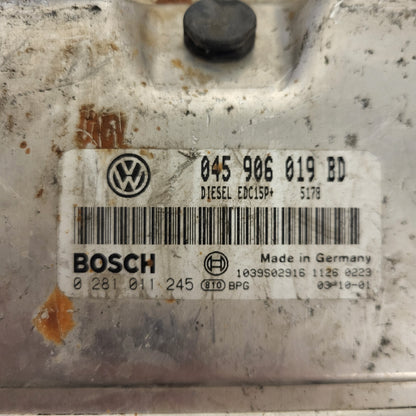 VW LUPO 1.4 ECU / 045906019BD / 0281011245 / EDC15P+ / BOSCH