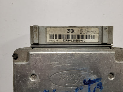 Ford Escort ECU / 92FB-12A650-CD / 2FCD / SMO-270 / EEC-IV