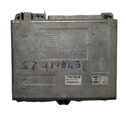 Renault 25 ECU / 7700738059 / 7700737453 / S100816101B / S100816101