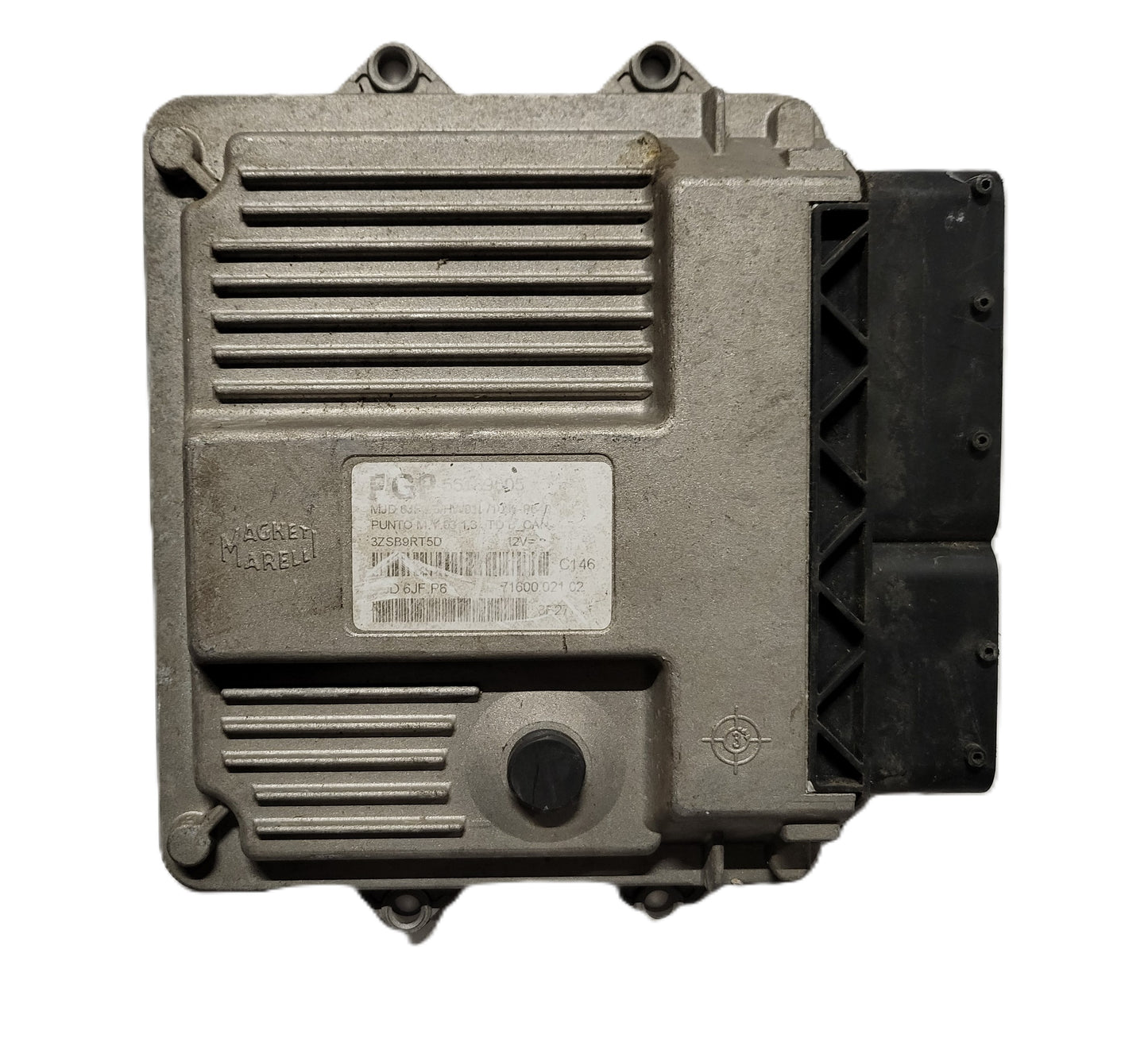 Fiat Punto 1.3 ECU / 55189505 / MJD 6JF.P6 / HW01B / MAGNETI MARELLI