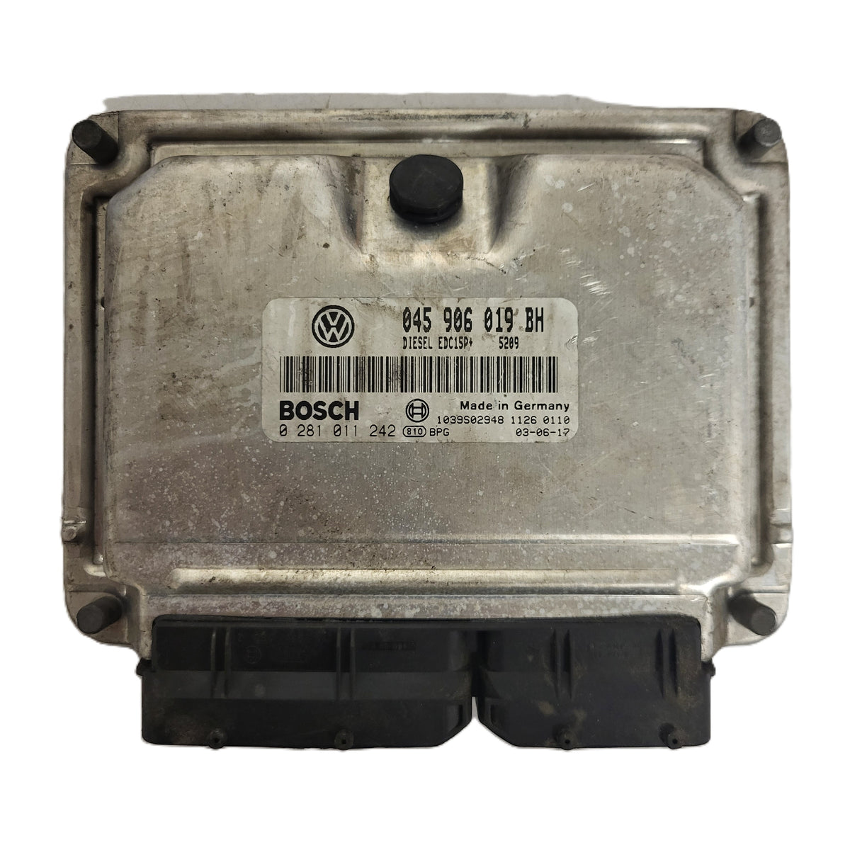 VW LUPO 1.4 ECU / 045906019BH / 0281011242 / EDC15P+ / BOSCH - B42-05 - 1