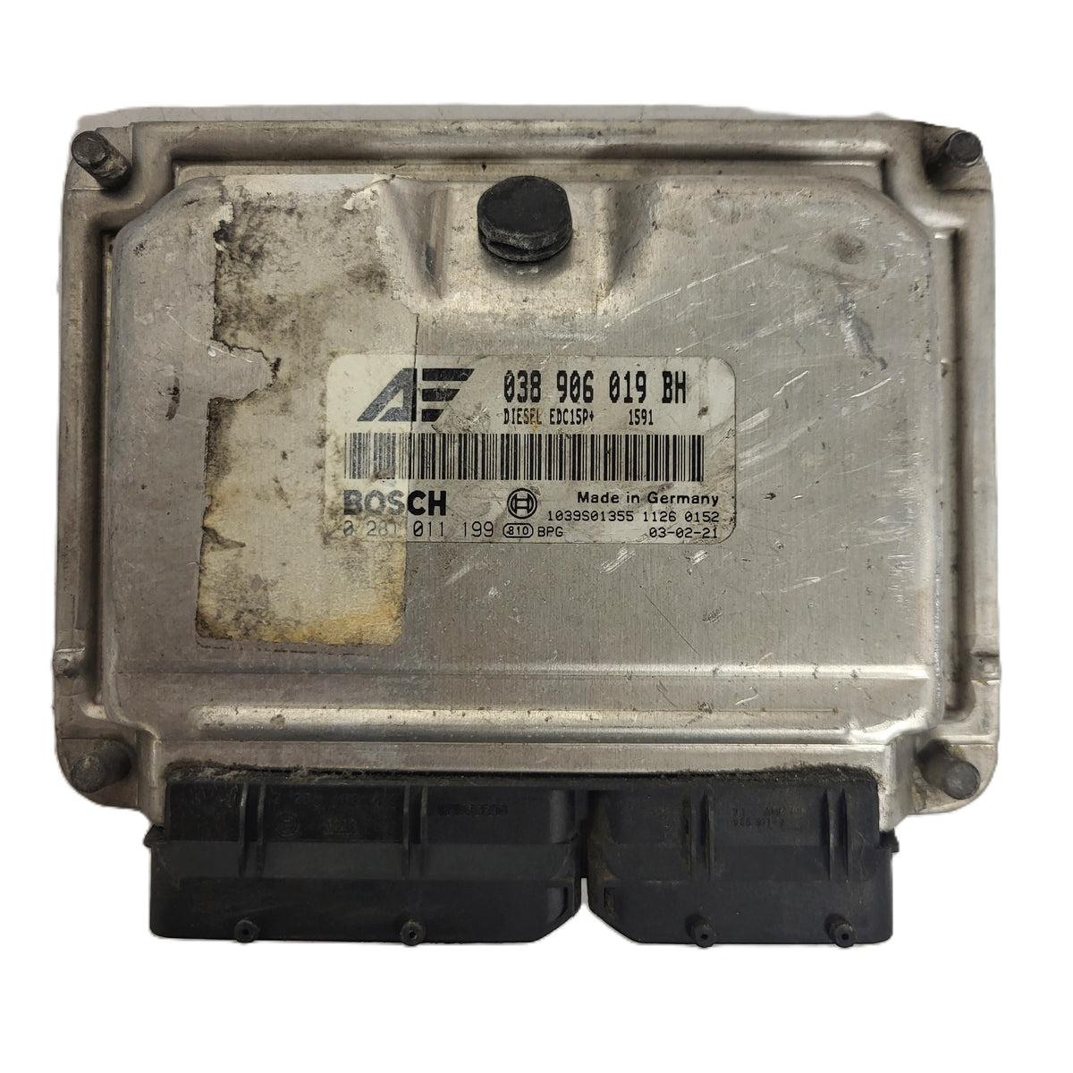 VW SHARAN ECU / 038906019BH / 0281011199 / EDC15P+ / BOSCH - B42-08 - 1