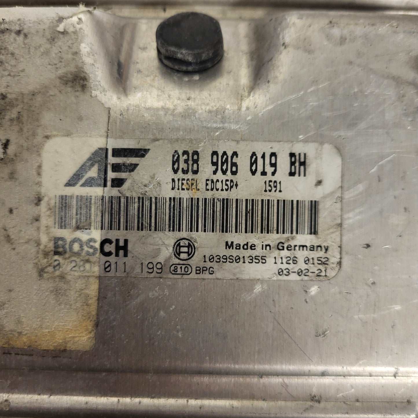 VW SHARAN ECU / 038906019BH / 0281011199 / EDC15P+ / BOSCH