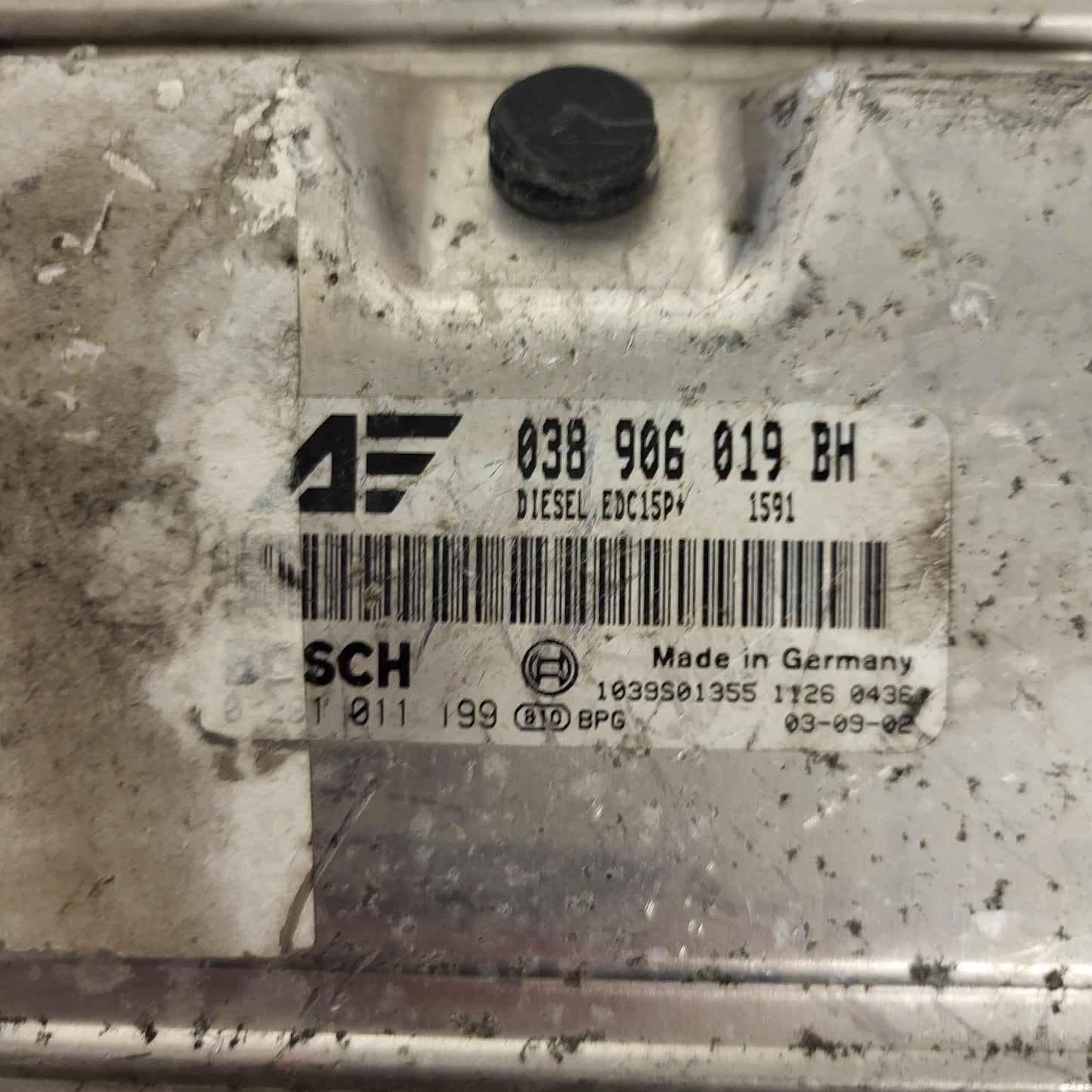 VW SHARAN ECU / 038906019BH / 0281011199 / EDC15P+ / BOSCH