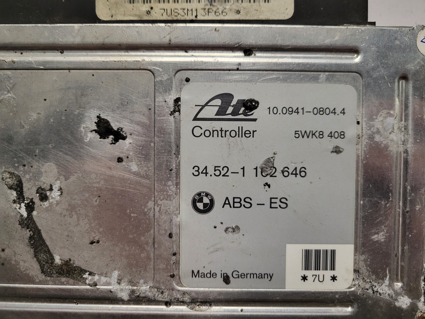 BMW ABS ECU / 5WK8 408 / 34.52-1162646 / 34521162646 / ATE