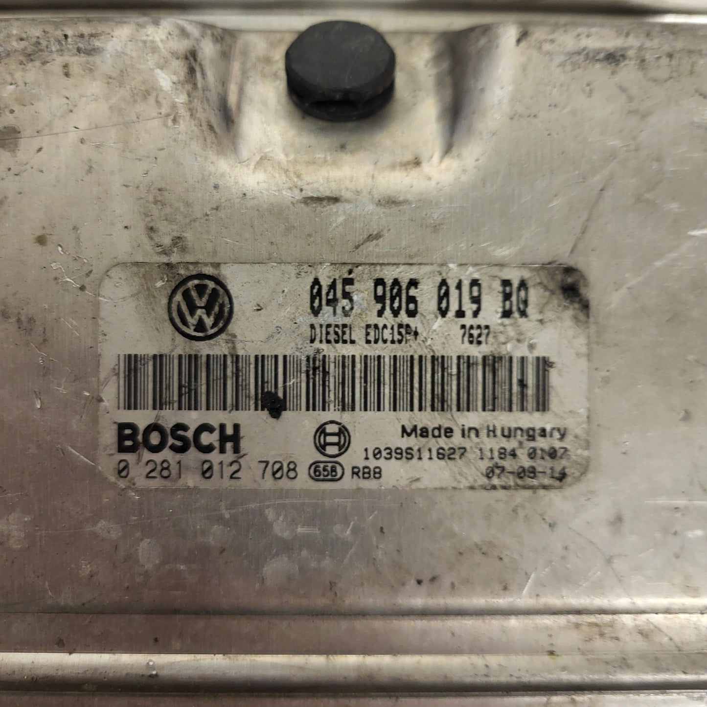 VW POLO SEAT IBIZA 1.4 TDI ECU / 045906019BQ / 0281012708 / EDC15P+ / BOSCH