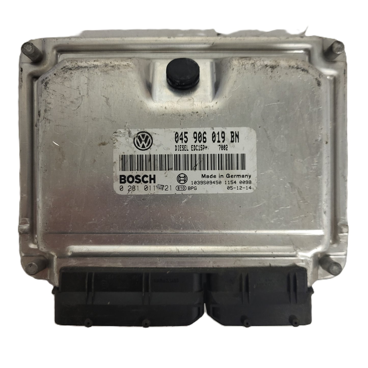 VW POLO SEAT IBIZA 1.4 TDI ECU / 045906019BQ / 0281012708 / EDC15P+ / BOSCH