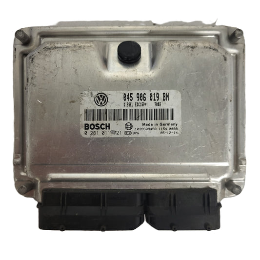 VW POLO SEAT IBIZA 1.4 TDI ECU / 045906019BQ / 0281012708 / EDC15P+ / BOSCH