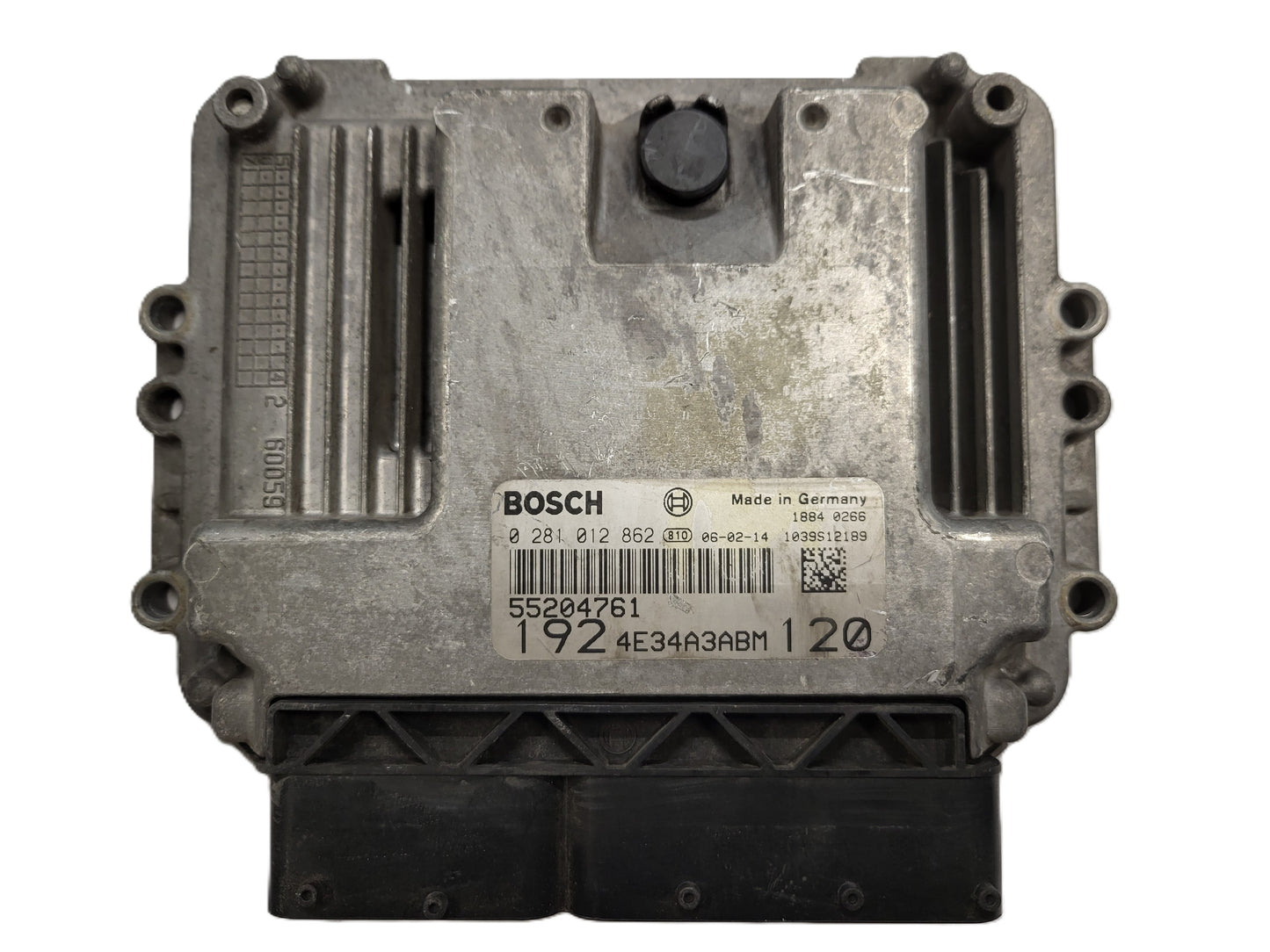 FIAT STILO ECU / 0281012862 / 55204761 / 1039S12189 / BOSCH