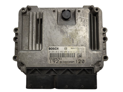 FIAT STILO ECU / 0281012862 / 55204761 / 1039S12189 / BOSCH