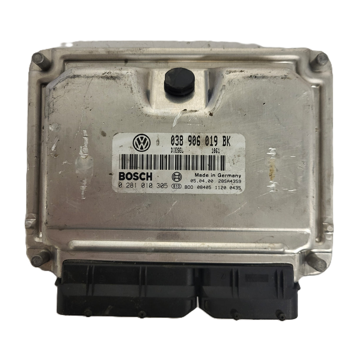 VW PASSAT 1.9 ECU / 038906019BK / 0281010305 / BOSCH - B43-12 - 1