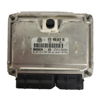 VW PASSAT 1.9 ECU / 038906019BK / 0281010305 / BOSCH - B43-12 - 1