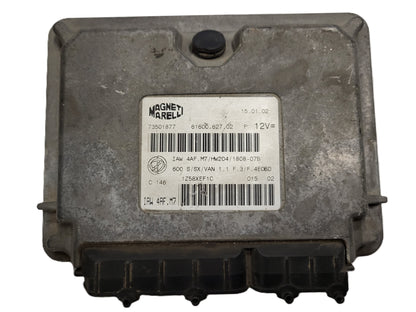 Fiat 600 ECU / IAW4AF.M7 / 73501877 / HW204 / MAGNETI MARELLI