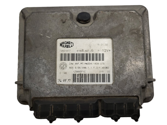 Fiat 600 ECU / IAW4AF.M7 / 73501877 / HW204 / MAGNETI MARELLI