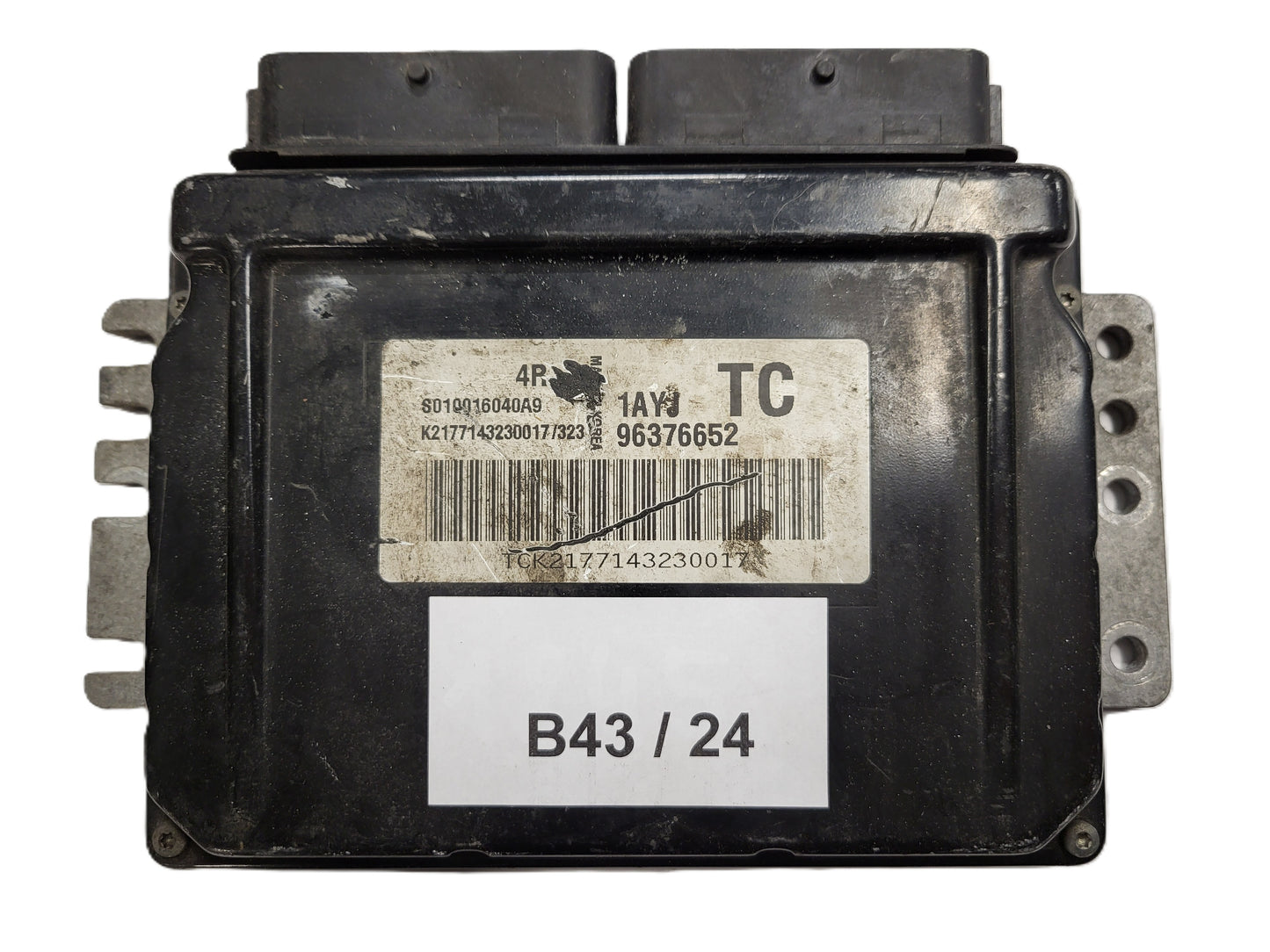 CHEVROLET KALOS ECU / S010016040 A9 / 96376652 / 1AYJ