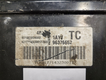 CHEVROLET KALOS ECU / S010016040 A9 / 96376652 / 1AYJ