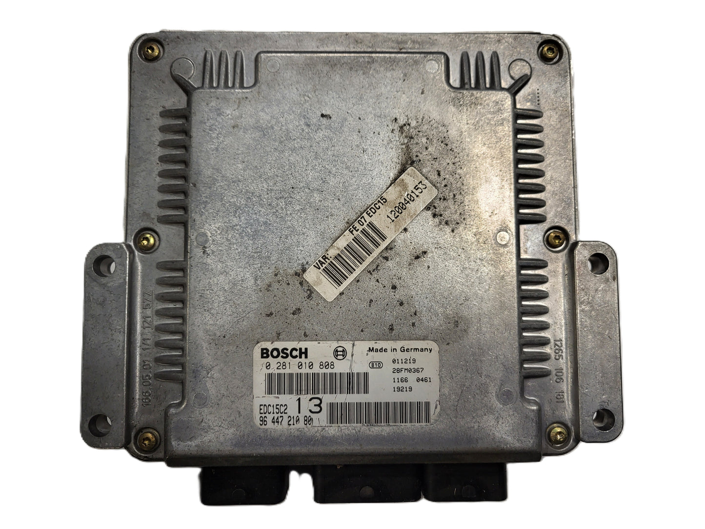 CITREON C5 ECU / 0281010808 / 9644721080 / EDC15C2 / BOSCH
