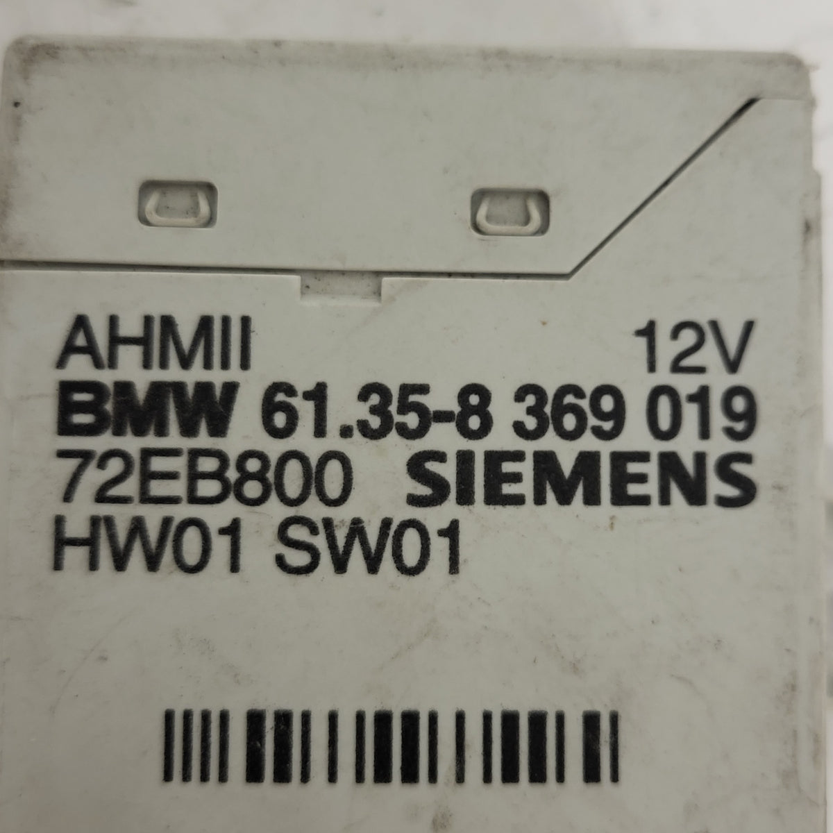 BMW MODULE / 61.35-8369019 / 8369019 / AHMII / AHM2 / SIEMENS - B44-07 - 2